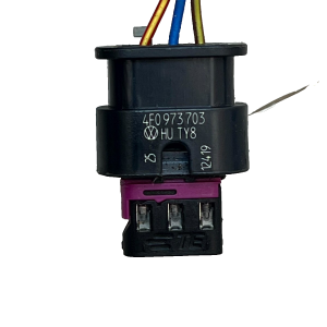 Audi VW Skoda Seat PDC Parking Sensor Loom Plug Connector 4F0973703 Genuine - Image 3