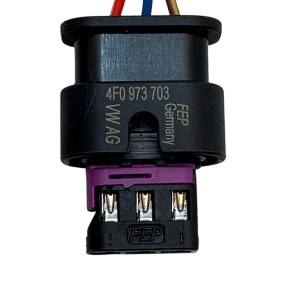 Audi VW Skoda Seat Parking Sensor Wiring Loom Plug Connector 4F0973703 Genuine - Image 2