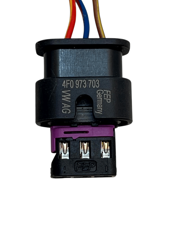 Audi VW Skoda Seat Parking Sensor Wiring Loom Plug Connector 4F0973703 Genuine 178442829959 2