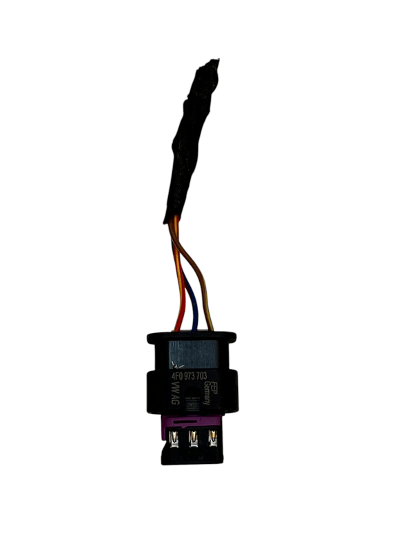 Audi VW Skoda Seat Parking Sensor Wiring Loom Plug Connector 4F0973703 Genuine 178442829959