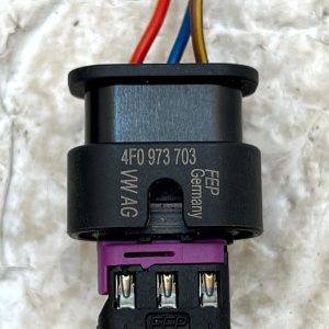 Audi VW Skoda Seat Parking Sensor Wiring Loom Plug Connector 4F0973703 Genuine - Image 8
