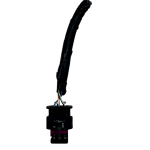 Audi Volkswagen 3 Pin PDC Sensor Wiring Loom Plug Connector 1 1718644 1 Genuine 178499304469
