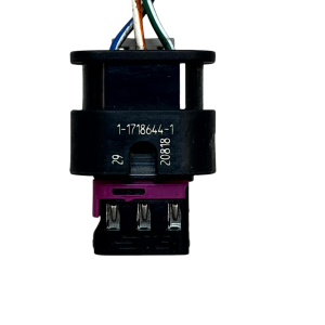 Audi Volkswagen 3 Pin PDC Sensor Wiring Loom Plug Connector 1-1718644-1 Genuine - Image 2