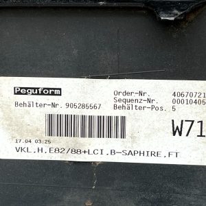 BMW 1 Series E82 E88 Rear Bumper 2007 TO 2011 51127166793 Genuine - Image 18