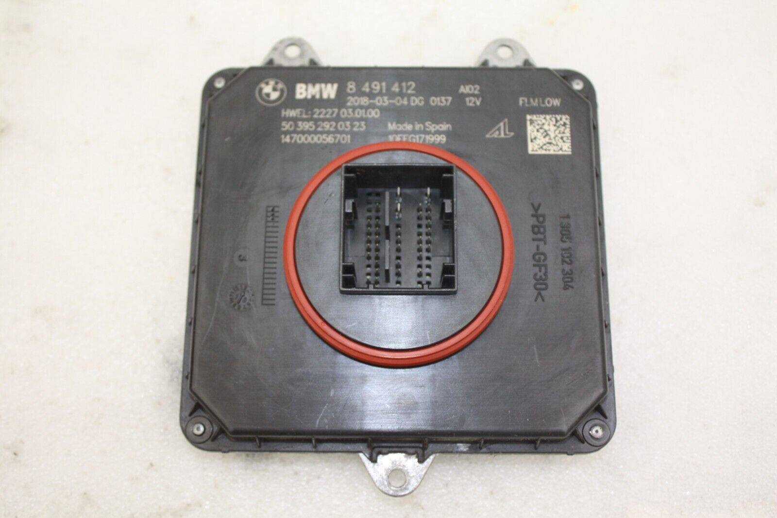 BMW-5-Series-G30-G31-Headlight-Control-Module-2018-8491412-Genuine-176565610949-4