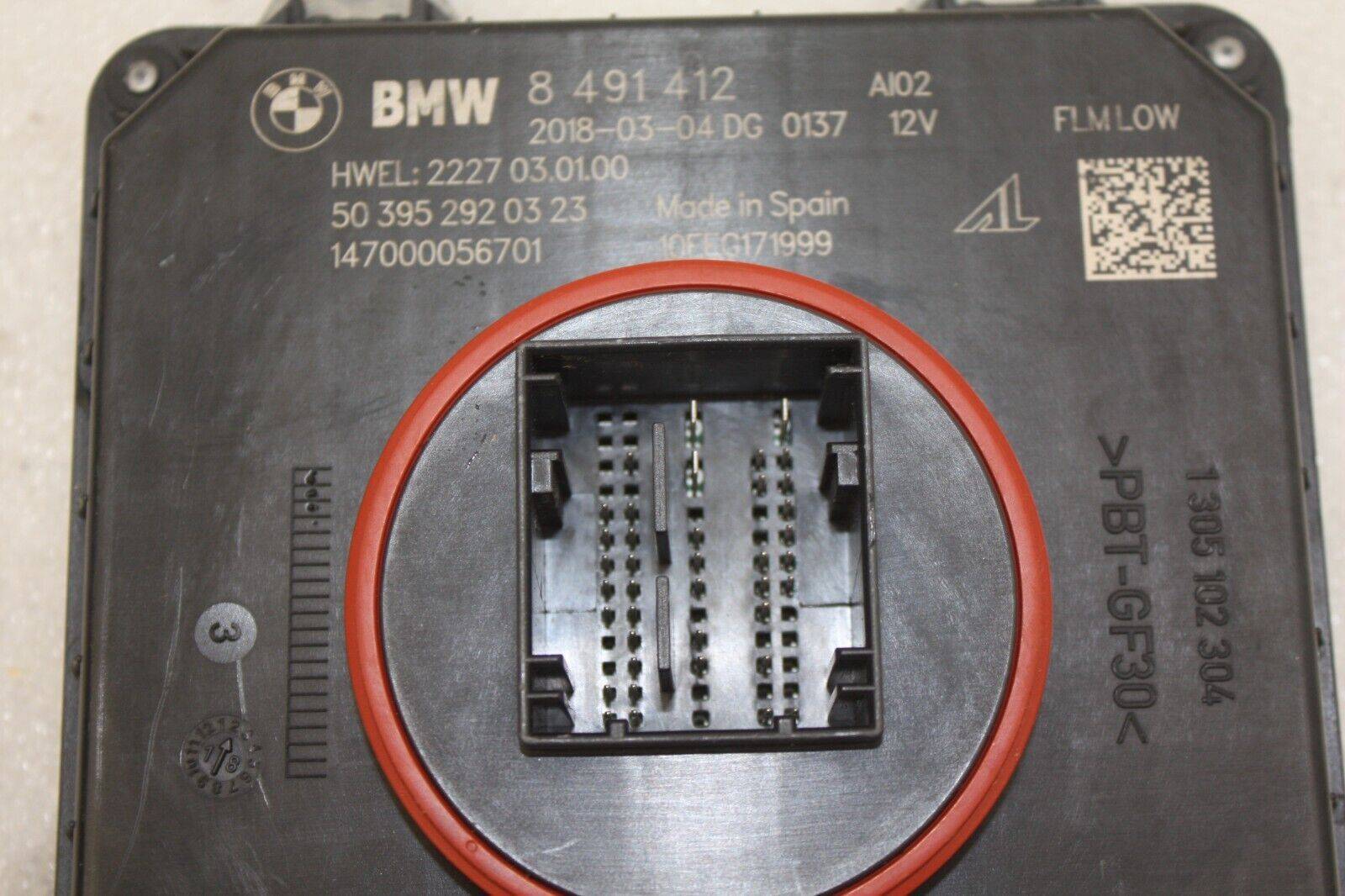 BMW-5-Series-G30-G31-Headlight-Control-Module-2018-8491412-Genuine-176565610949-5