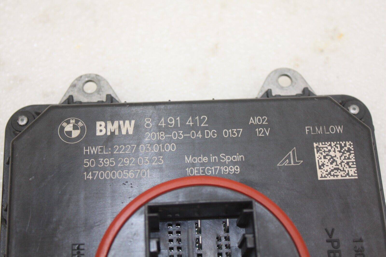 BMW-5-Series-G30-G31-Headlight-Control-Module-2018-8491412-Genuine-176565610949-6