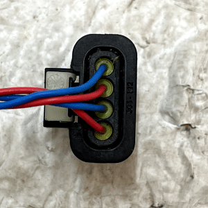 BMW Mercedes 4 Pin Wiring Loom Harness Plug Connector 805-122-551 Genuine - Image 6