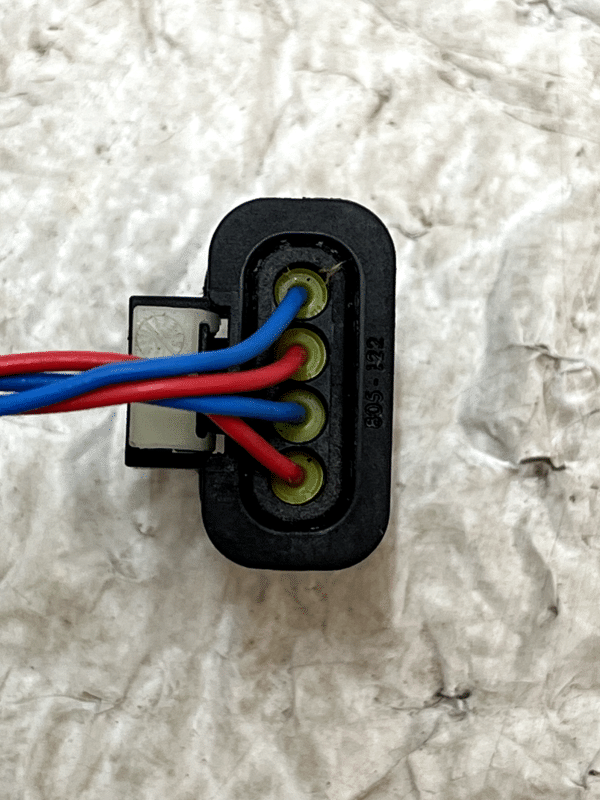 BMW Mercedes 4 Pin Wiring Loom Harness Plug Connector 805 122 551 Genuine 178409377879 6