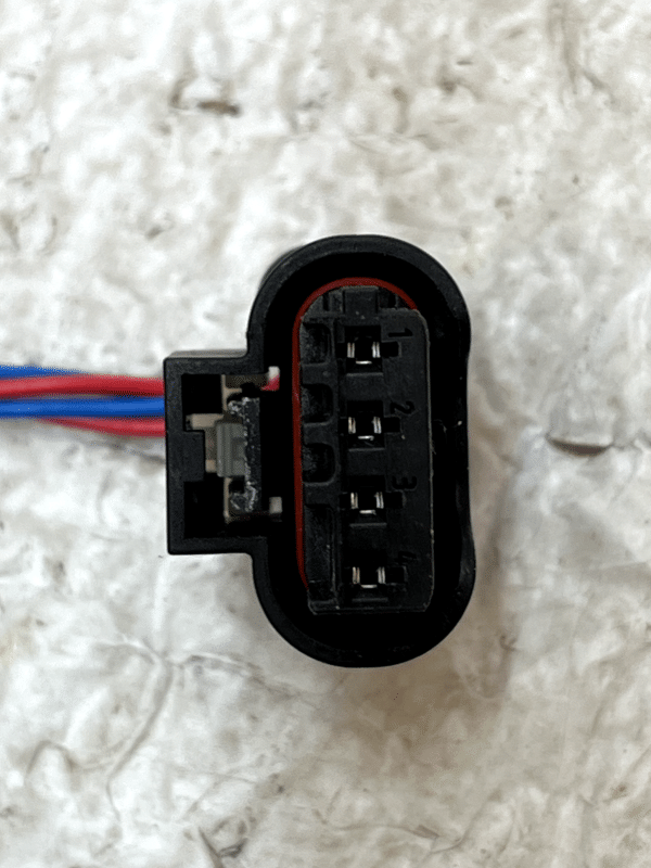 BMW Mercedes 4 Pin Wiring Loom Harness Plug Connector 805 122 551 Genuine 178409377879 7