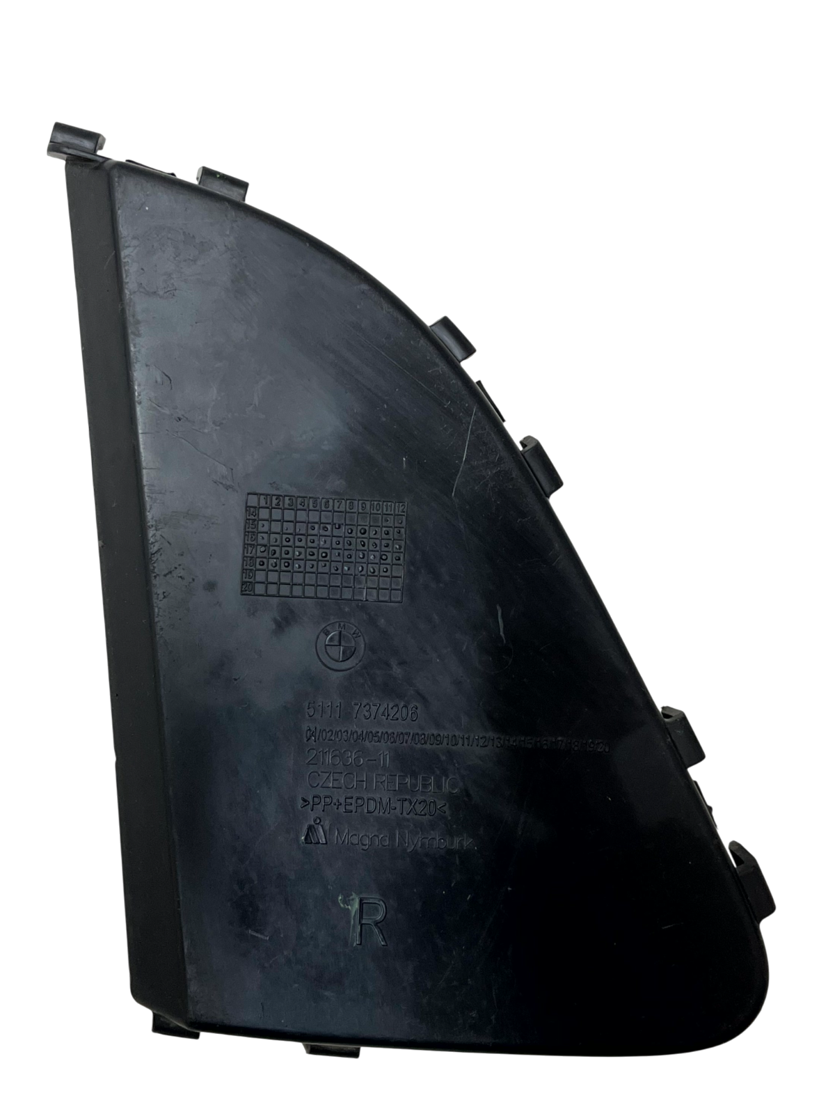 BMW X1 F48 Front Bumper Right Grille Cover 2015 TO 2019 51117374206 Genuine