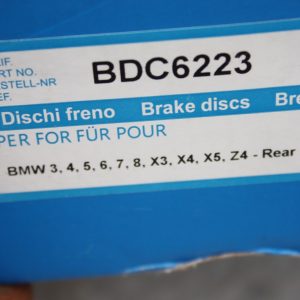 BMW X3 G01 Rear Left Side Brake Disc 2017 TO 2024 6860925 Genuine - Image 9