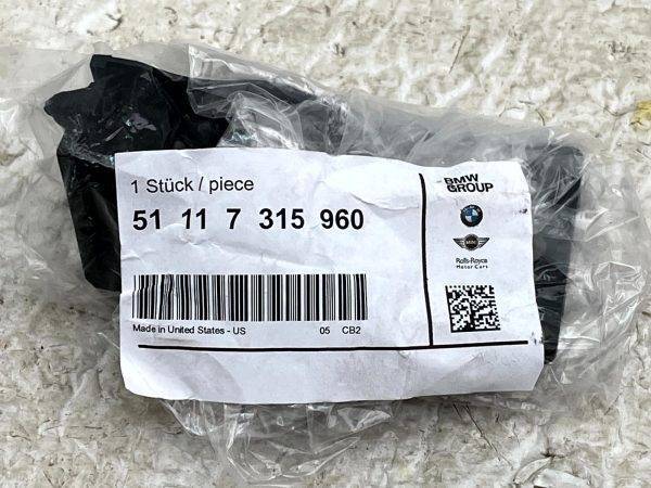 BMW X5 F15 Front Bumper Right Side Beam Bracket 5117315960 Genuine 178507815619 12