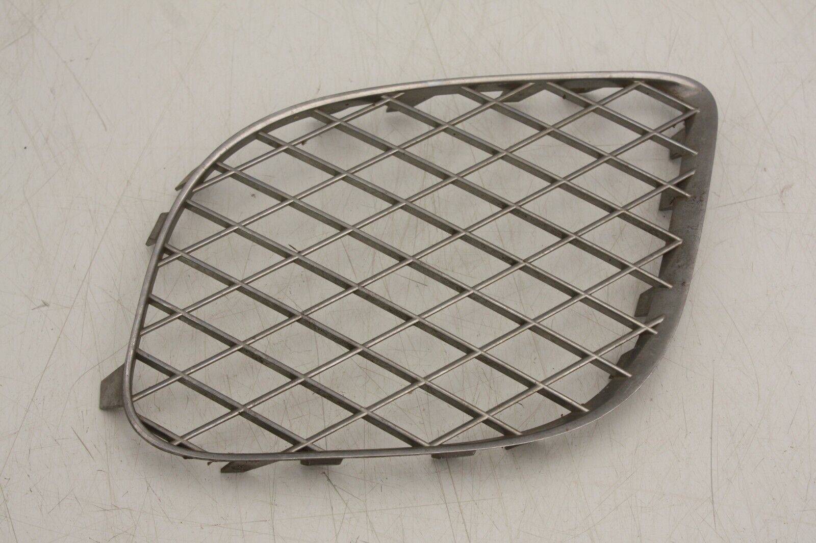 Bentley Continental Front Bumper Left Lower Grill 3W5807683F Genuine 175907624479