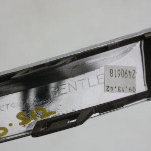 Bentley Continental GT GTC Rear Bumper Left Side Chrome 3W3807819 Genuine - Image 8