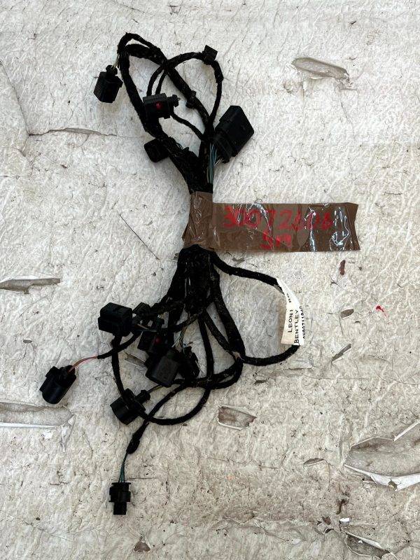Bentley Continental GT GTC Rear Bumper Wiring Loom Harness 3W0971104G Genuine 178439985969 21