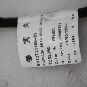 Citroen C3 Antenna Aerial Cable 2020 ON 9813715180 Genuine - Image 8