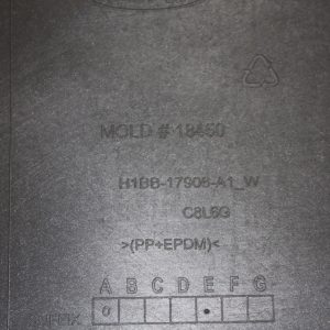 Ford Fiesta Rear Bumper 2017 TO 2022 H1BB-17906-A1 Genuine *DAMAGED* - Image 10