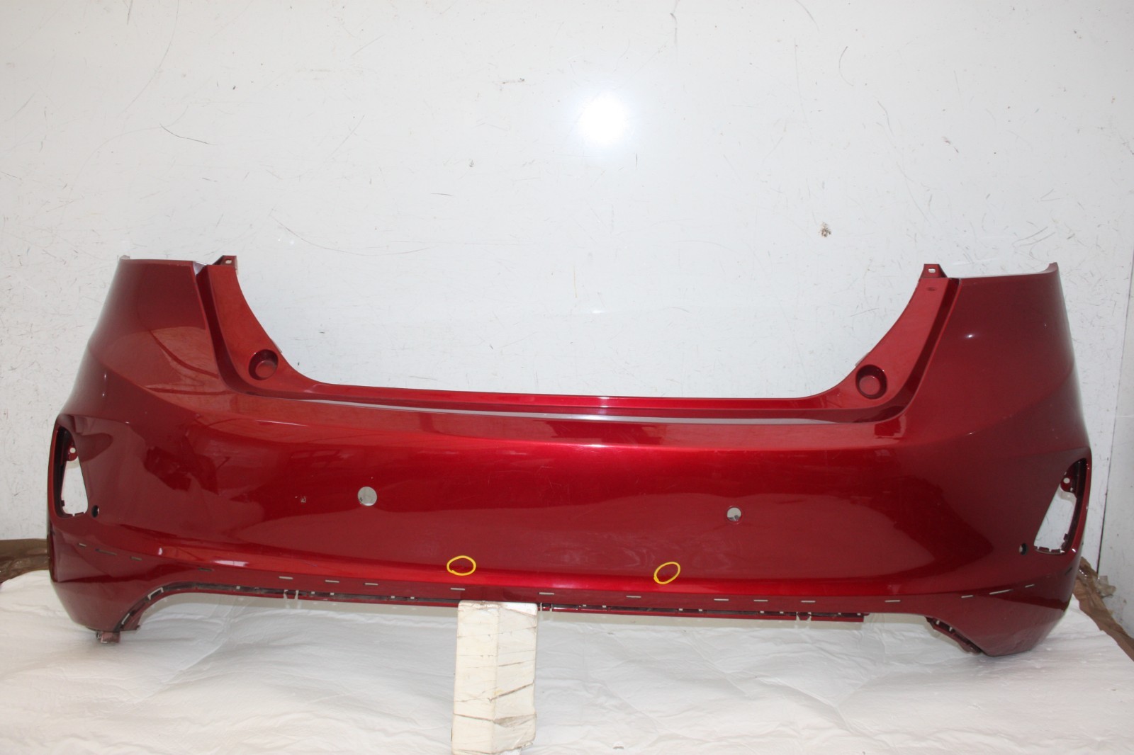 Ford Fiesta Rear Bumper 2017 to 2022 H1BB-17906-A1 Genuine *DAMAGED*