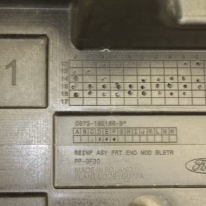 Ford Mondeo Front Slam Panel 2015 TO 2019 DS73-16E166-B Genuine - Image 8