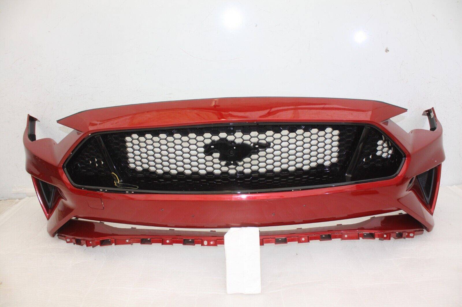 Ford-Mustang-Front-Bumper-2019-JR3B-17C831-BDW-Genuine-GRILL-DAMAGED-176328365929