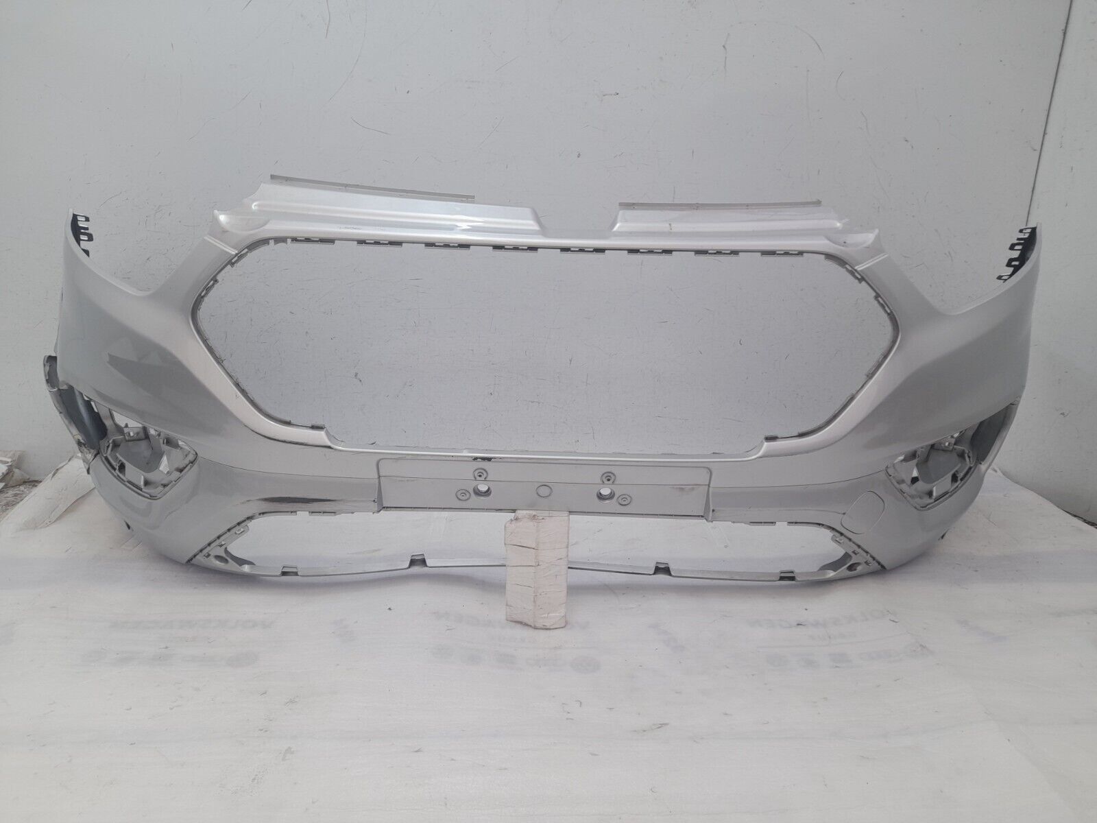 Ford Transit Custom Front Bumper 2018 TO 2023 JK21-17F003-AH Genuine *DAMAGED*