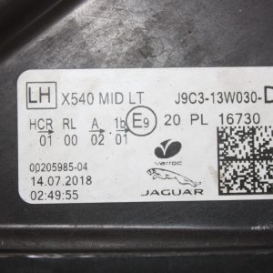 Jaguar E Pace X540 Front Left LED Headlight 2017 TO 2021 J9C3-13W030-DC Genuine - Image 13