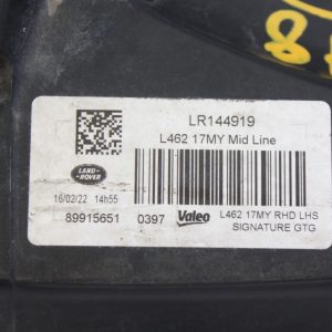 Land Rover Discovery L462 Left Side LED Headlight 2017 ON Genuine *DAMAGED* - Image 11