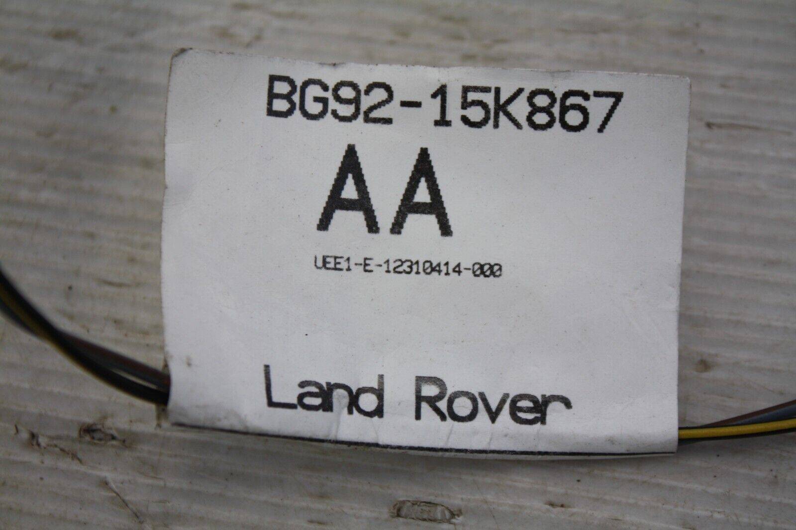 Land-Rover-Freelander-Front-Bumper-Wiring-Loom-2011-BG92-15K867-AA-Genuine-176022213229-7
