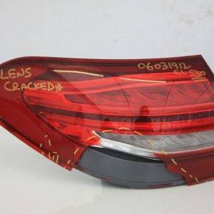 MERCEDES C CLASS ESTATE s205 LEFT SIDE TAIL LIGHT 2014 TO 2018 damaged 175367517809