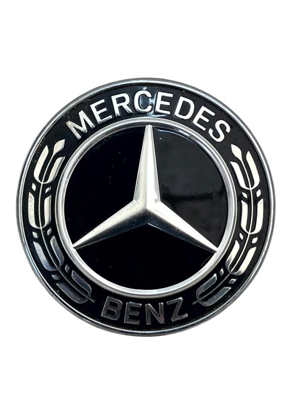 Mercedes-A-Class-Front-Hood-Bonnet-Wreath-Flat-Emblem-Badge-A0008171801-Genuine-178192169329