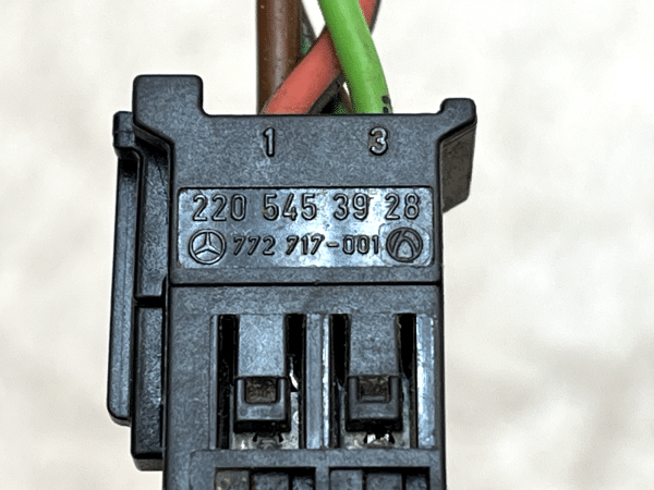 Mercedes C Class C204 Wiring Loom Harness Plug Connector 2205453928 Genuine 178456632489 8