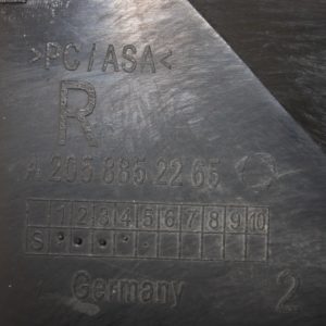 Mercedes C Class C205 Rear Bumper Right Bracket 2015 TO 2018 A2058852265 Genuine - Image 9