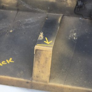 Mercedes C Class S204 AMG Rear Bumper Diffuser 2007-2011 A2048856725 *DAMAGED* - Image 14