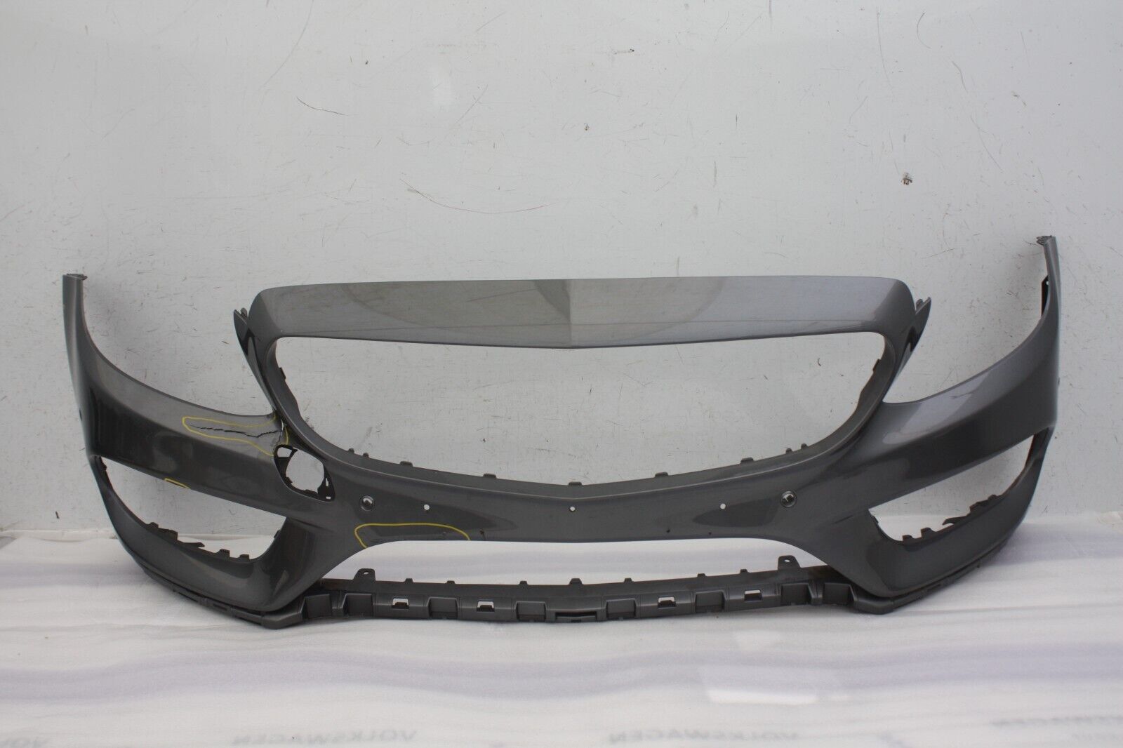 Mercedes C Class W205 AMG Front Bumper 2014 TO 2018 A2058850925 Genuine *DAMAGED