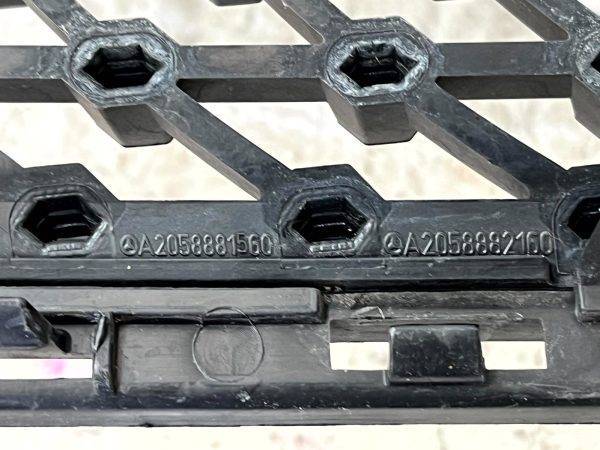 Mercedes C Class W205 AMG Front Radiator Grill 2018 TO 2022 A2058800407 Genuine 178509988189 15