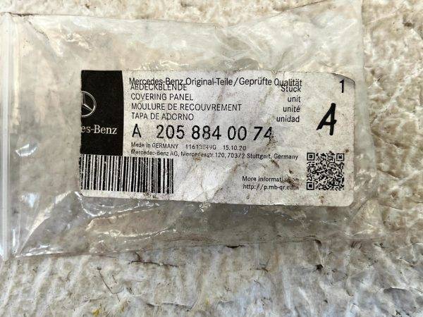 Mercedes C-Class W205 Front Parking PDC Sensor Cover Molding A2058840074 Genuine 7 Mercedes C Class W205 Front Parking PDC Sensor Cover Molding A2058840074 Genuine 178239215129 8
