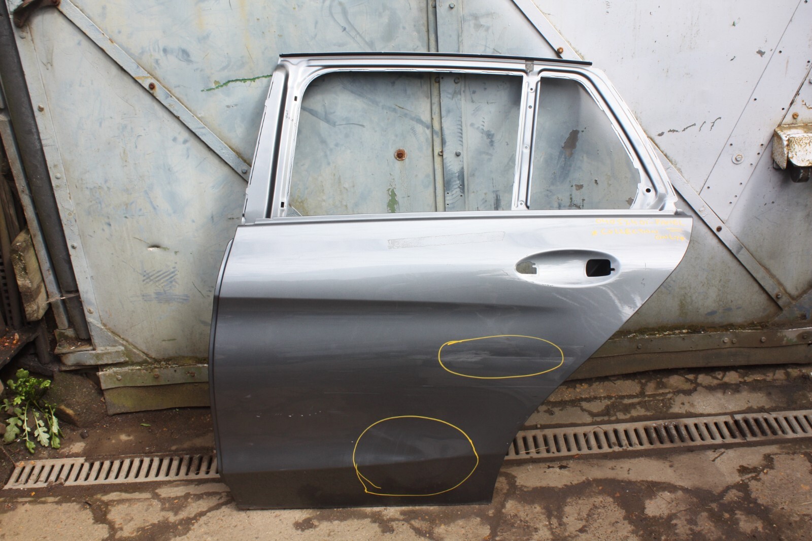 Mercedes C Class W205 Rear Left Door A2057320310 Genuine *DAMAGED*