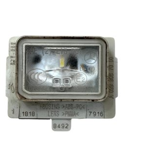Mercedes C Class W205 Rear License Plate LED Light Lamp A0999067000 Genuine