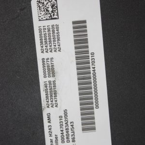 Mercedes GLA H247 AMG Rear Bumper W/Chrome Plate 2020-2023 A2478850206 Genuine - Image 10