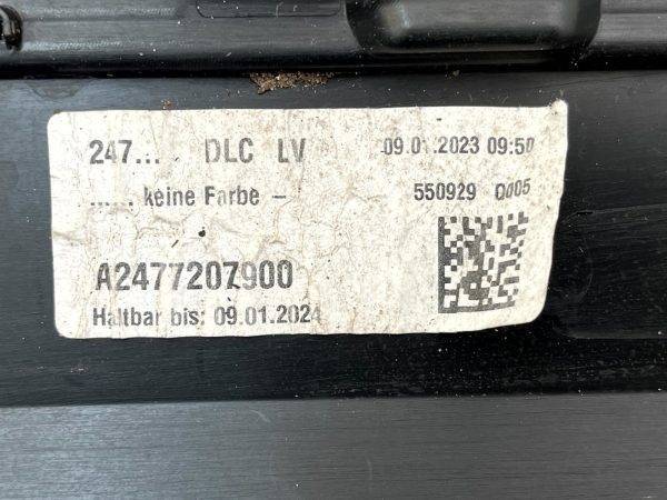 Mercedes GLA H247 Front Left Side Door Lower Molding 2020 ON A2477279200 Genuine 178560614189 13