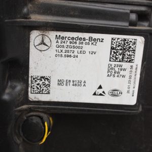 Mercedes GLA H247 LED Right Side Headlight 2020 TO 2023 A2479063805 *DAMAGED* - Image 14