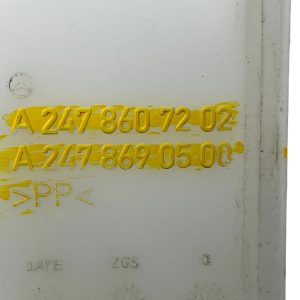 Mercedes GLA H247 Windscreen Washer Tank Reservoir 2020 ON A2478607202 Genuine - Image 24
