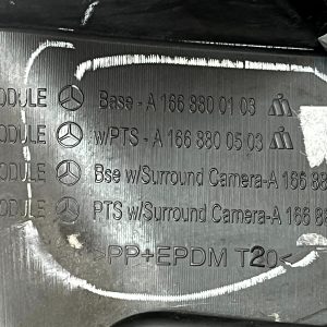 Mercedes M Class W166 Front Bumper Lower Center Grille 12-15 A1668850065 Genuine - Image 15