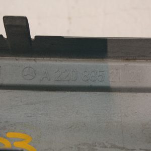 Mercedes S Class Facelift W220 Rear Bumper Lower Trim 2013 TO 2017 A2208852121 - Image 9