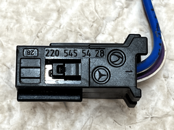 Mercedes S Class W220 Wiring Loom Harness Plug Connector 2205455428 Genuine 178456778589 8