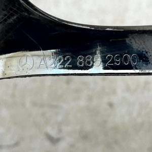 Mercedes S-Class W222 Rear Bumper Left Exhaust Trim 17-21 A2228852900 Genuine - Image 13