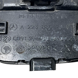 Mercedes S Class W223 Rear Bumper Tow Hook Cap Cover 2020 ON A2238857001 Genuine - Image 10