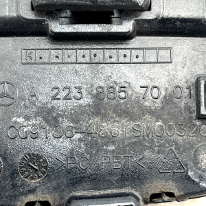 Mercedes S Class W223 Rear Bumper Tow Hook Cap Cover 2020 ON A2238857001 Genuine - Image 14