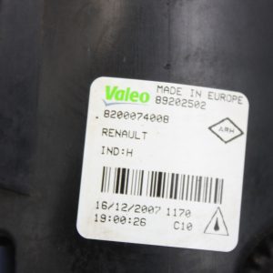 Renault Scenic Front Bumper Left Fog Light 2016 To 2020 89202502 Genuine - Image 11